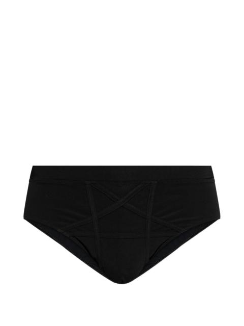 Rick Owens Rick Owens Pentagram Swim Trunk