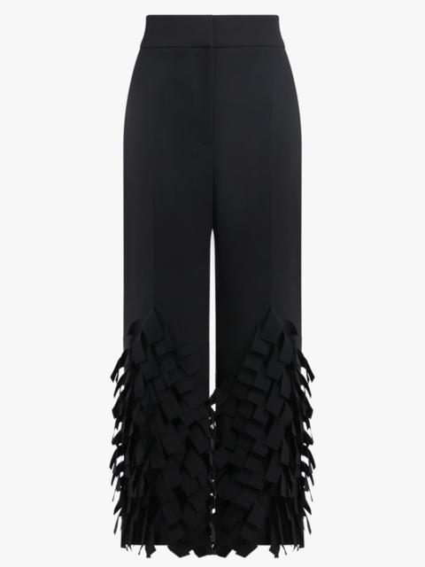 A.W.A.K.E. MODE MULTI RECTANGLE CULOTTE PANT | BLACK