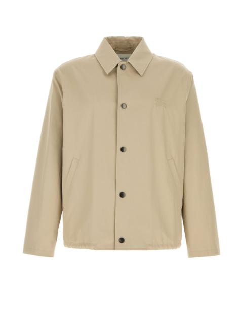 Burberry Cappuccino gabardine jacket