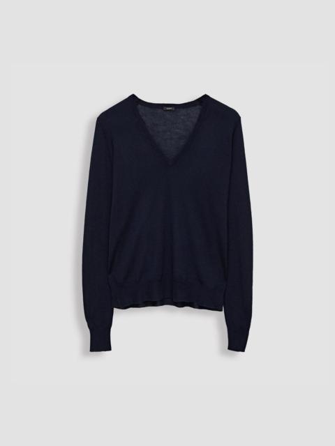 JOSEPH Cashair V Neck Jumper