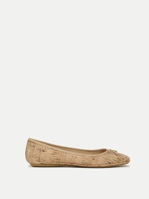 VERONICA BEARD BEATRIX CORK BALLET FLAT