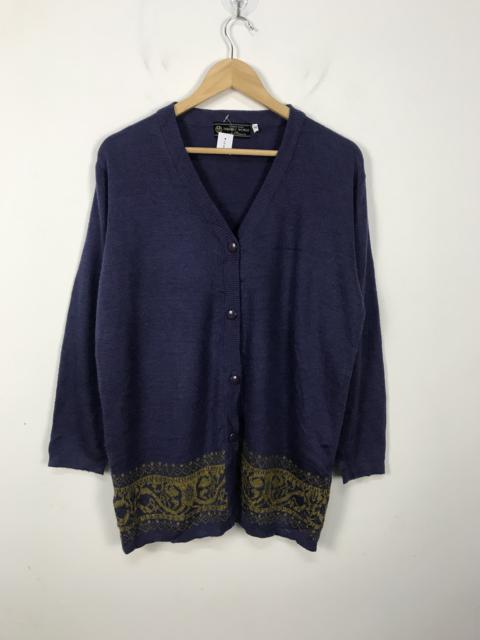 Other Designers Japanese Brand - Friendly World Knit Cardigan #2840