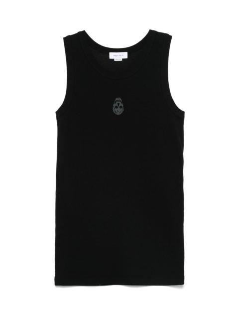 Alexander McQueen Skull cotton top