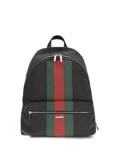 GUCCI Gucci Men Large Web Backpack