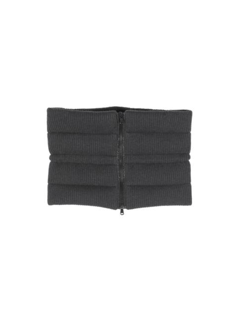 Brunello Cucinelli Brunello Cucinelli Dark Grey Wool Scarf, Brand Size OS (US Size OS)