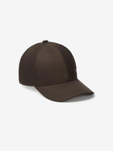 CORNELIANI Brown nylon baseball cap