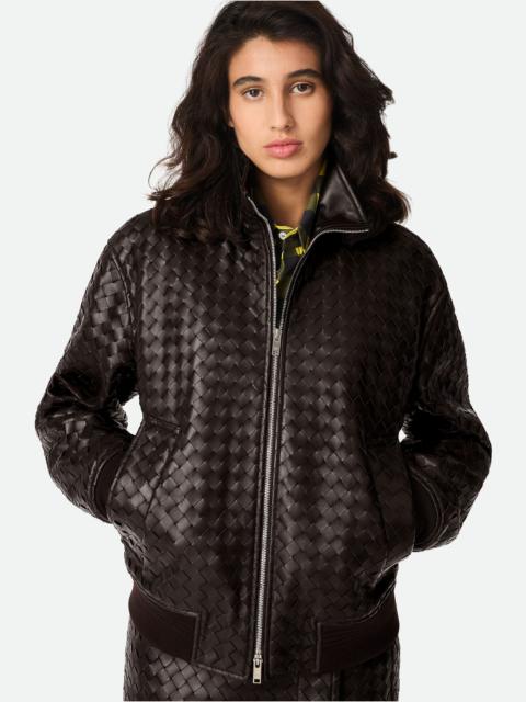 Bottega Veneta Intrecciato Leather Blouson