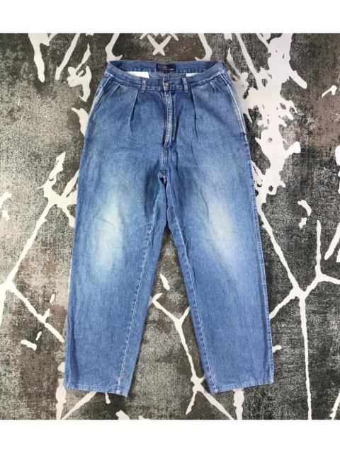 Other Designers Polo Ralph Lauren - Vintage Polo Ralph Lauren Jeans Blue Baggy Denim KJ1796