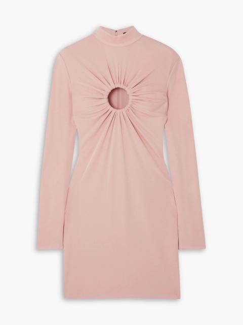 TOM FORD Cutout stretch-crepe mini dress
