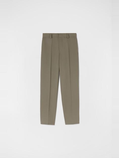 Wool Gabardine Trousers