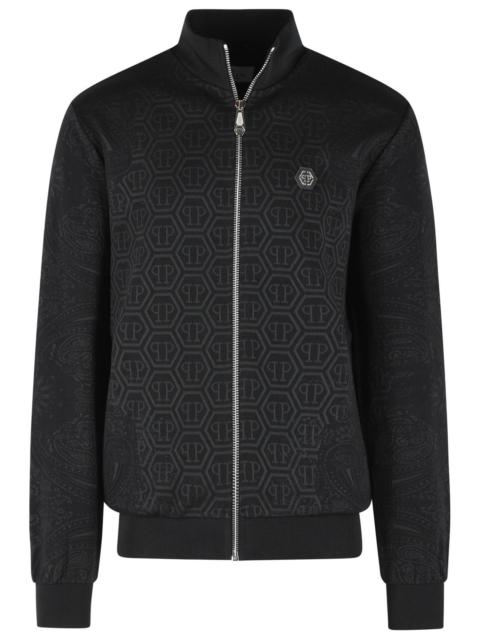 PHILIPP PLEIN Philipp Plein Cotton Blend Sweatshirt Black Men