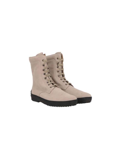 Tod's Tods Men's Light Beige Boot, Size 7.5