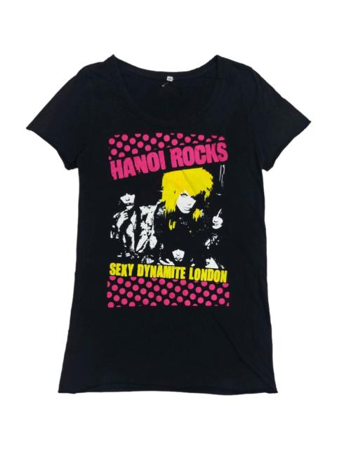 Hysteric Glamour Rare! Vintage Sexy Dynamite London Hanoi Rocks Punk Band Tee