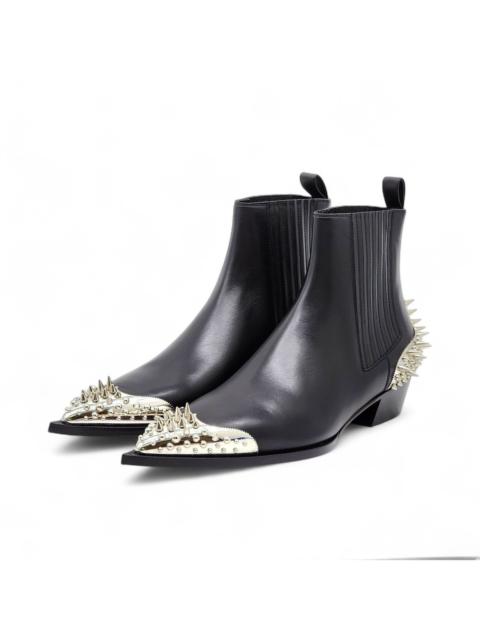 Christian Louboutin Cheliviss Meteor Leather Chelsea Boots EU 43 US 10 New $2695