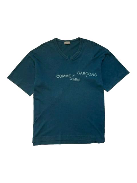 Comme des Garçons Homme *DOPE* AW '97 Split Logo Solid Crewneck Tee