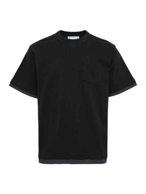 sacai Cotton Jersey T-Shirt