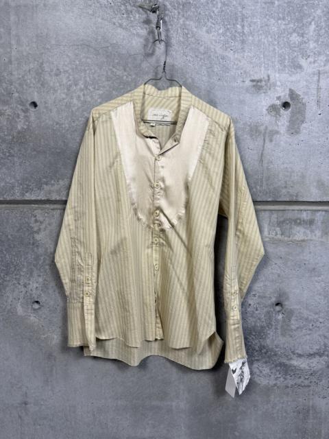 Greg Lauren Greg Lauren Ivory Stripe Classic Studio Shirt