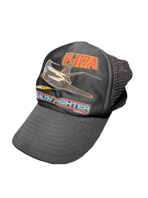 Other Designers Vintage - “F-117A Stealth Fighter Jet” trucker cap