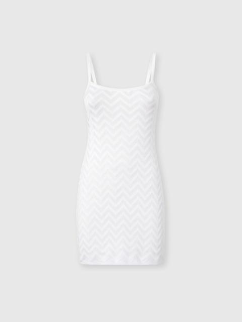 Missoni Chevron Cotton and Viscose Mini Dress