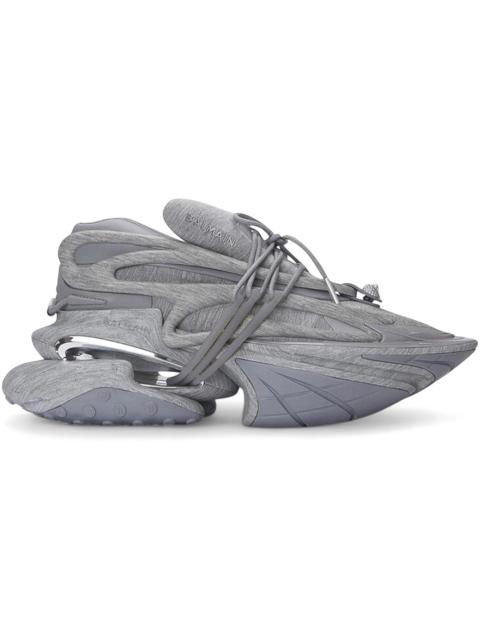 Balmain Balmain Unicorn Wave Low-Top Grey Fleece