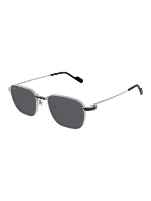 Cartier Cartier Grey Square Men's Sunglasses CT0497S 010 54