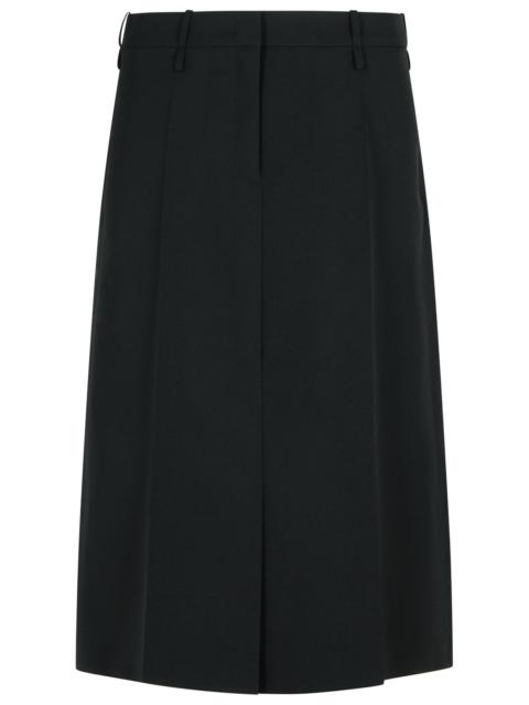 Jil Sander Jil Sander Wool Skirt Black Women