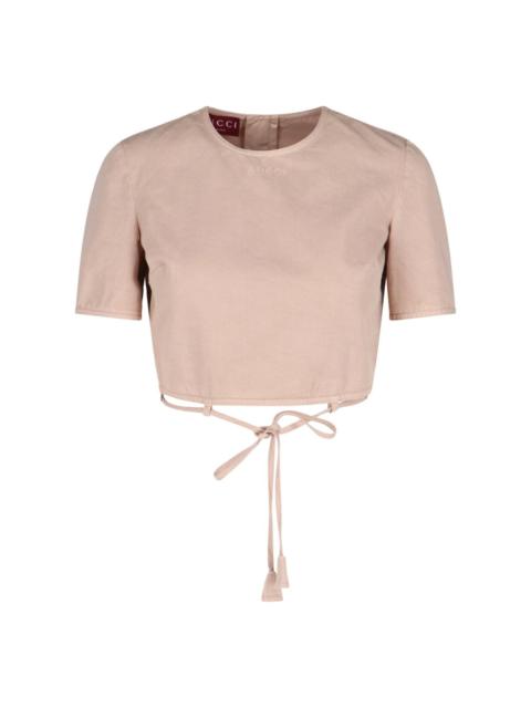 GUCCI Gucci Women Lace-Up Top