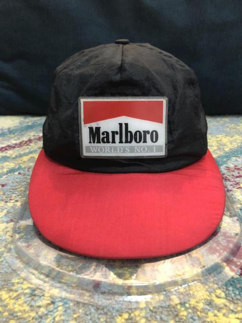 🔥Vintage Marlboro World‘S No 1 Patch Logo Snapback Hat