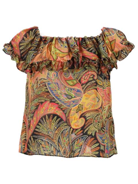 Etro SILK PRINT TOP