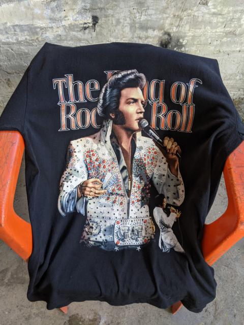 Other Designers Other - Elvis Presley king Of Rock N Roll Full Print T-Shirt