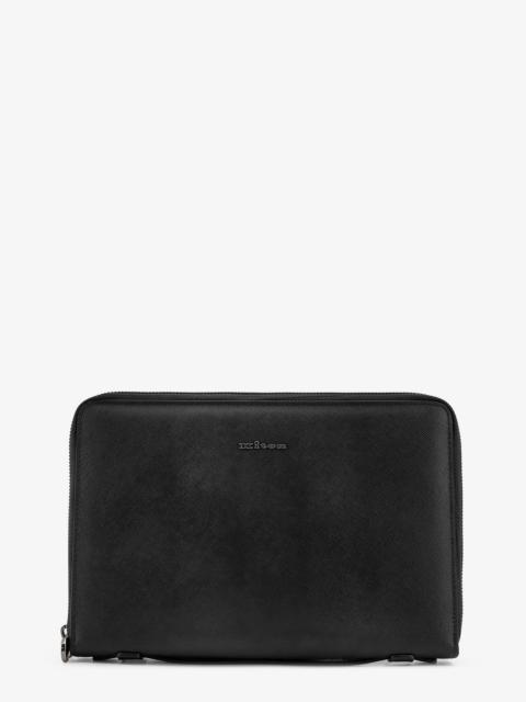 Other Designers Kiton Ciro Paone Leather Briefcase