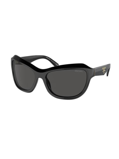 Prada Prada Dark Grey Butterfly Ladies Sunglasses PR A27S 16K5S0 62