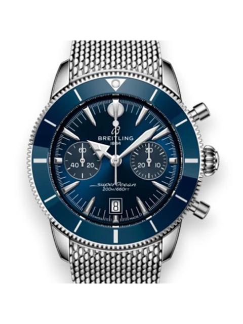 BREITLING Breitling Superocean Chronograph Automatic Chronometer Blue Dial Men's Watch AB0156161C1A1