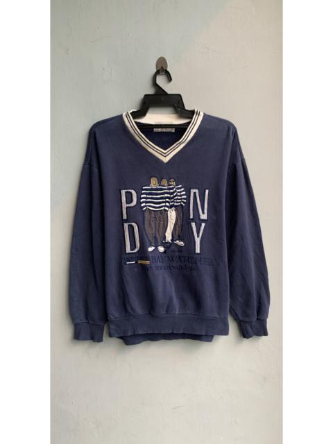 Other Designers Vintage - Vintage Bay Watcher Embroidered Sweatshirt