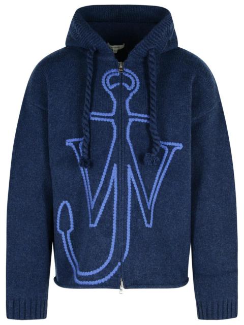J.W. ANDERSON - Jw Anderson Blue Wool Sweater Men