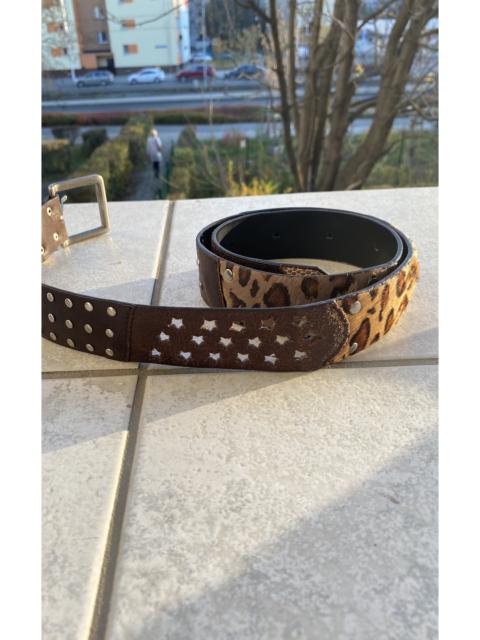 Other Designers Hype - Leather belt hype y2k cow