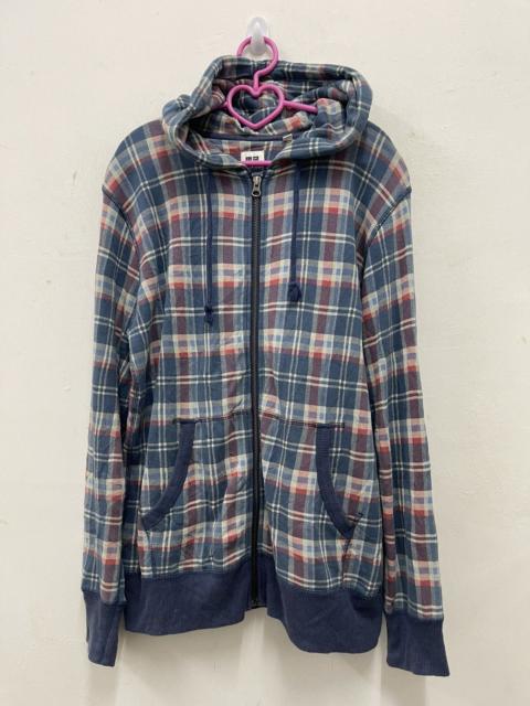 Other Designers Japanese Brand - Rare Uniqlo Tartan Plaid Hoodie