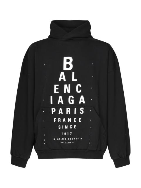 BALENCIAGA 'optical' Hoodie