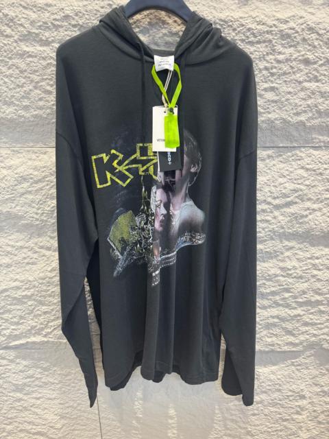 VETEMENTS Vetements Titanic print hoodie black cotton
