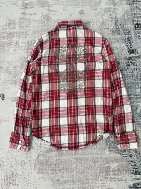 Japanese Brand - Vintage Zadig & Voltaire Skulls Studded Shirt