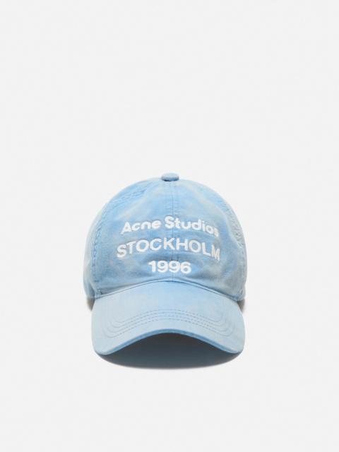 Acne Studios Logo cap - Cornflower blue