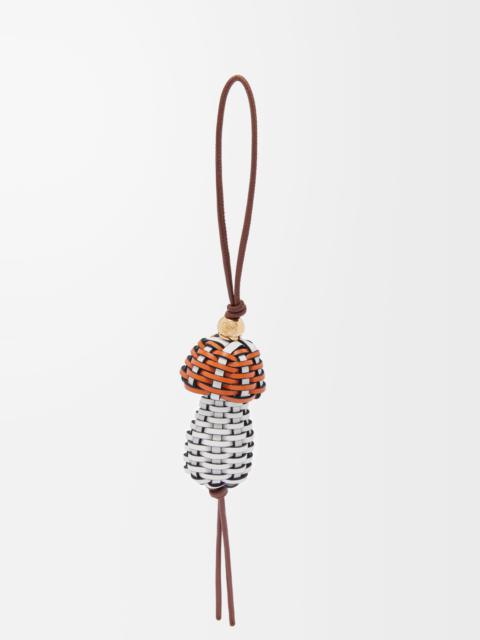 Loewe Mushroom charm in classic calfskin
