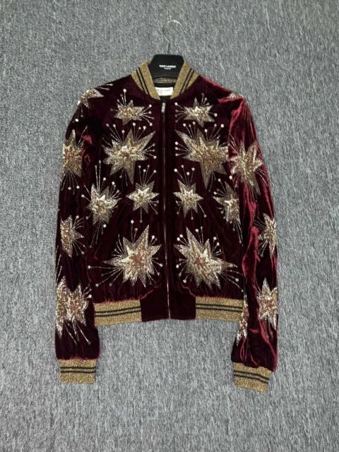 SAINT LAURENT Saint Laurent SLP 15SS Red Fireworks Jacket