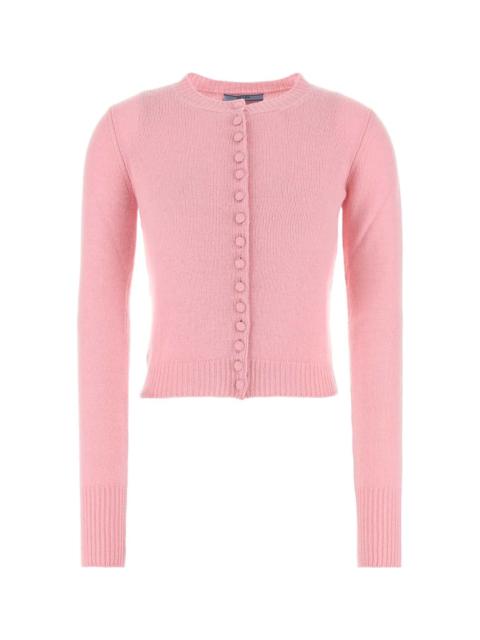 Pink Cashmere Cardigan