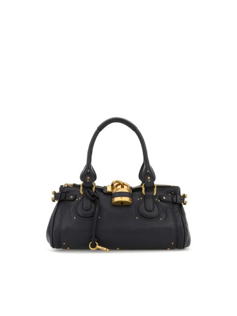 Chloé Chloé Blue Leather Paddington Shoulder Bag