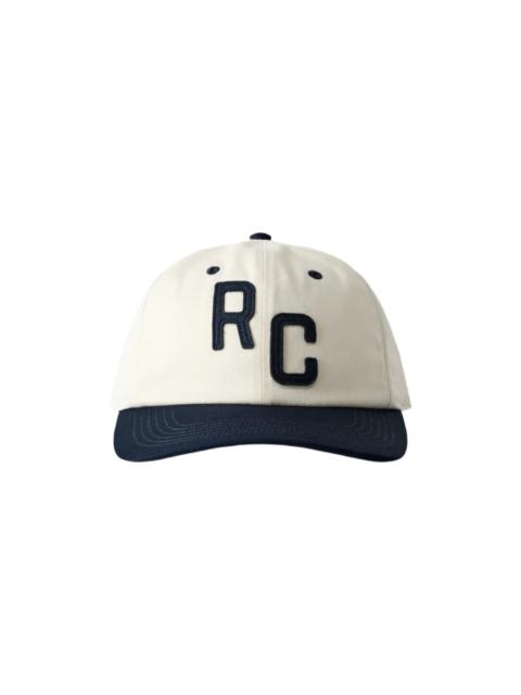 Reigning Champ Colour Block Strapback Cap Navy-Cream