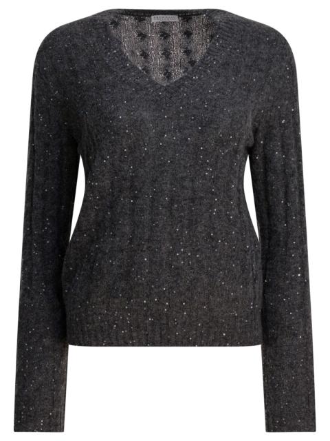 Brunello Cucinelli Brunello Cucinelli Women "Dazzling Cable" Sweater