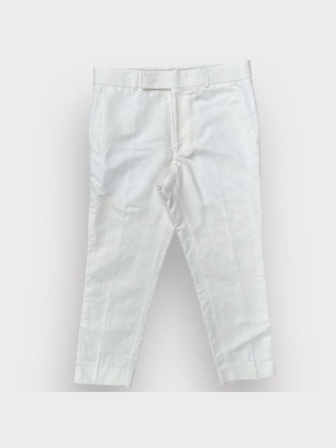 Haider Ackermann Haider Ackermann Cotton Line Blend Cropped Pants