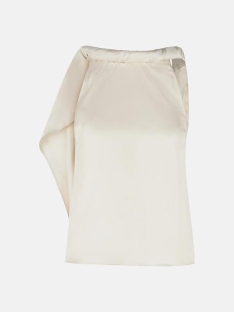 Loulou de Saison 'WILMA' IVORY SILK TOP