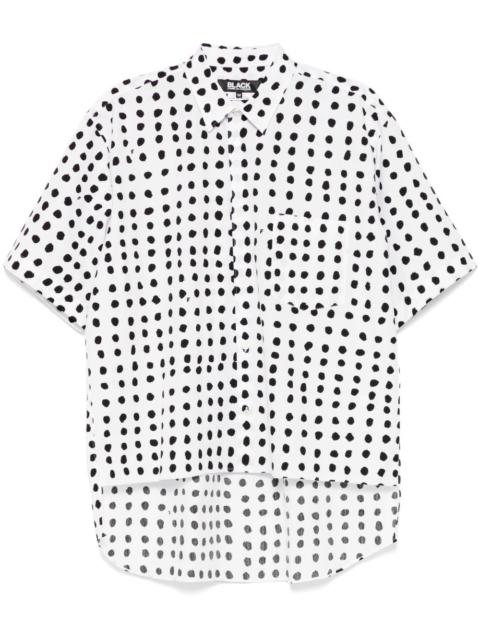 BLACK COMME des GARÇONS Filip Pagowski polka-dot shirt